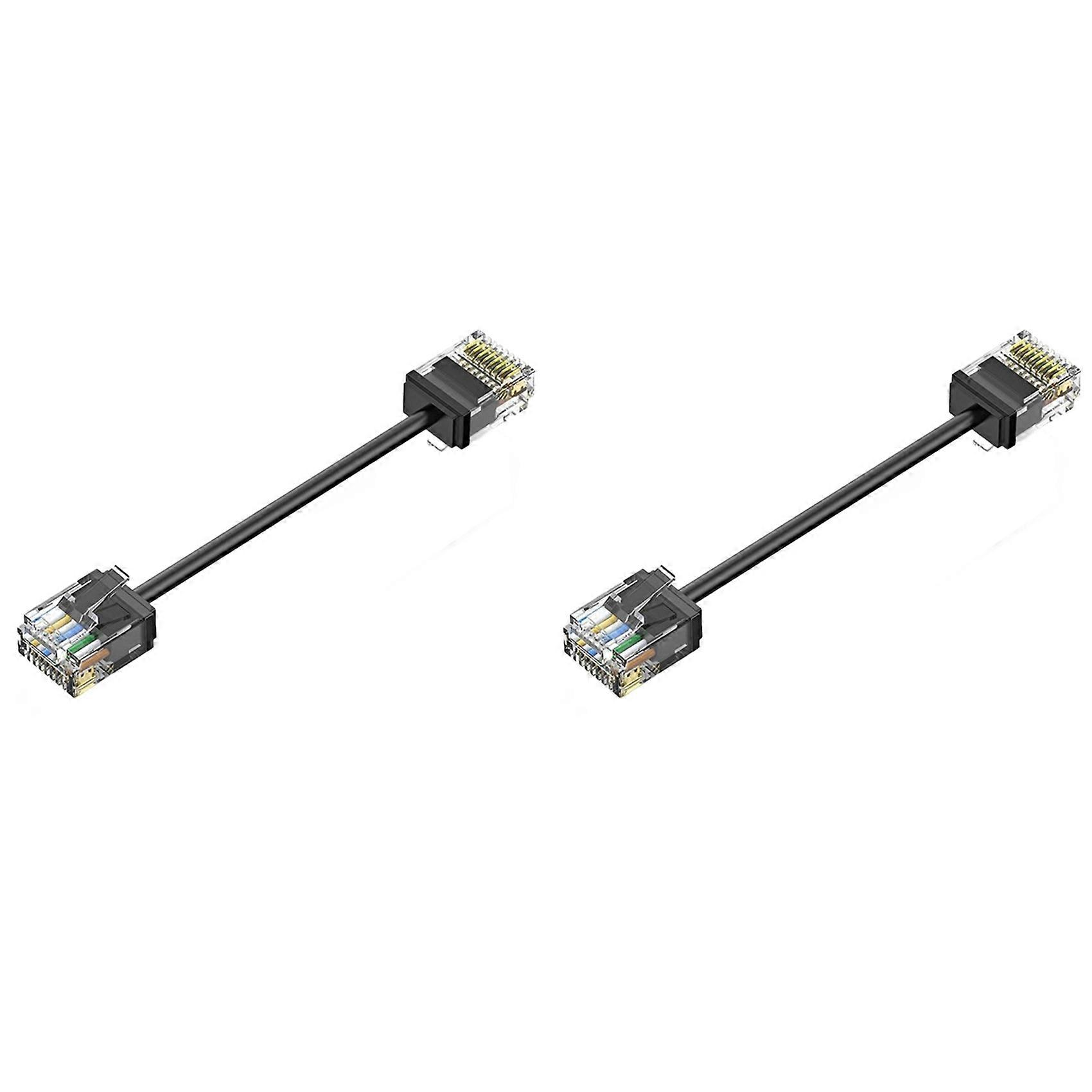 Cat6/Cat6a 48 Pack Slim RJ45 UTP Network Cord 10Gbps Cat 6 Patch Cable for PS5 Patch Panel to Switch Flexiable