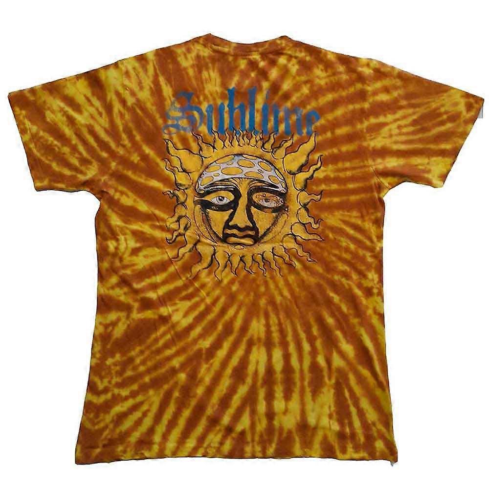 Sublime Sun Face Tie Dye T Shirt