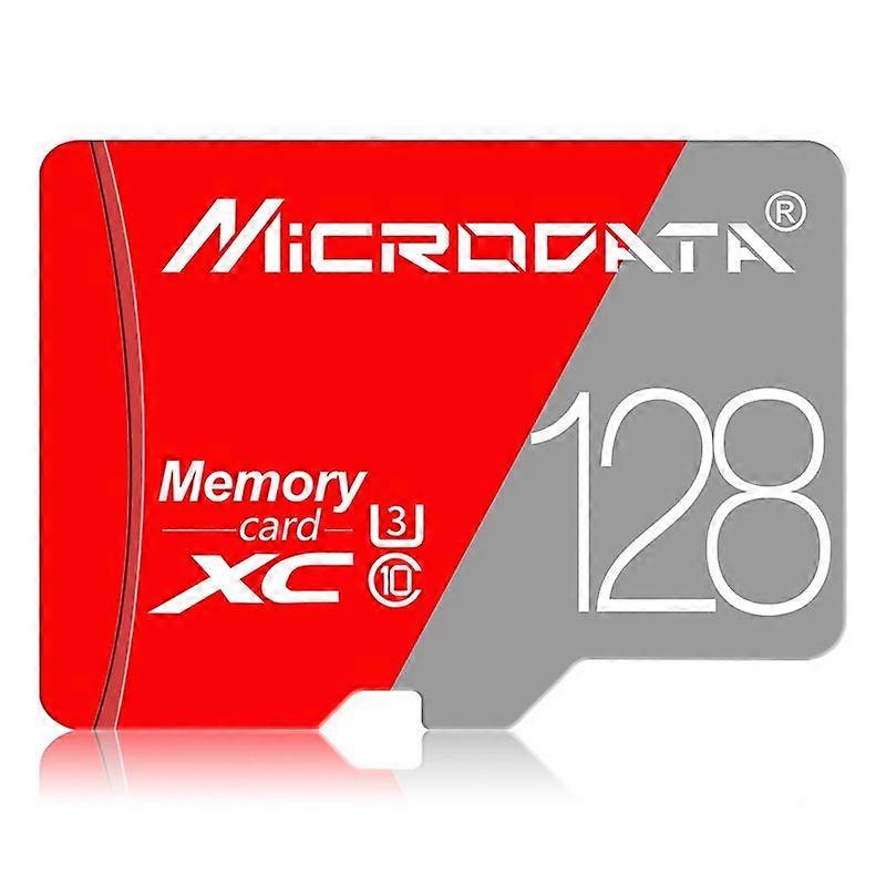 128GB Class10 Red and Grey TF(Micro SD) Memory Card