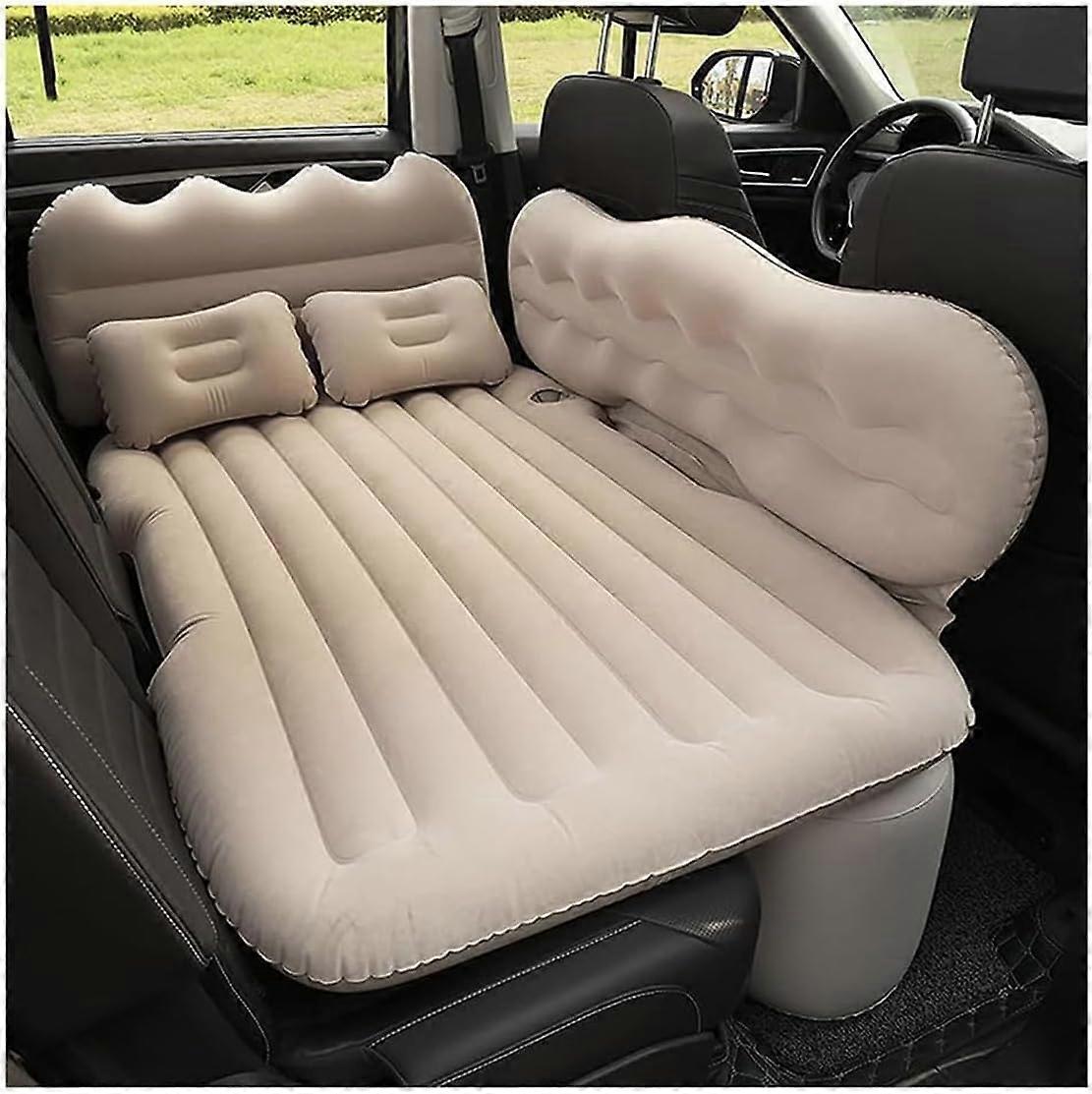 Car Air Mattress for E83 E85 E86 E60 E61 E46 E36, Portable Inflatable Bed, Beige
