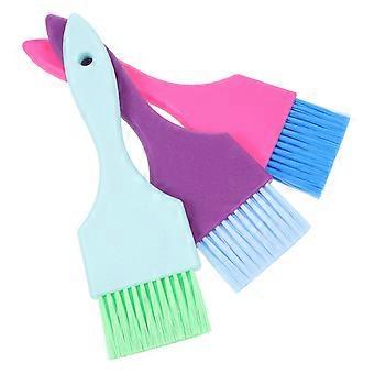 Hair Dye Tools Durable Hair Dyeing Brushes for Salon Use 3Pcs