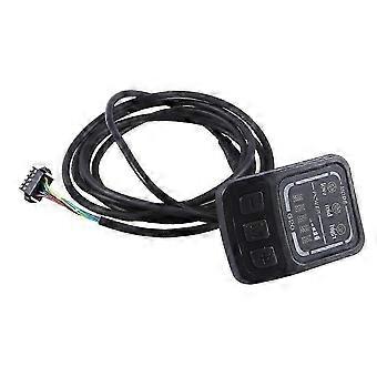 Elektrisk sykkelskjerm G20 LCD-skjermkontroll 24V 36V 48V hastighetsmåler Speedometer kablet SM Conne