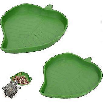 Set mit 2 Reptilien-Wasserschalen - für Eidechsen, Hamster, Schlangen - 2 Größen