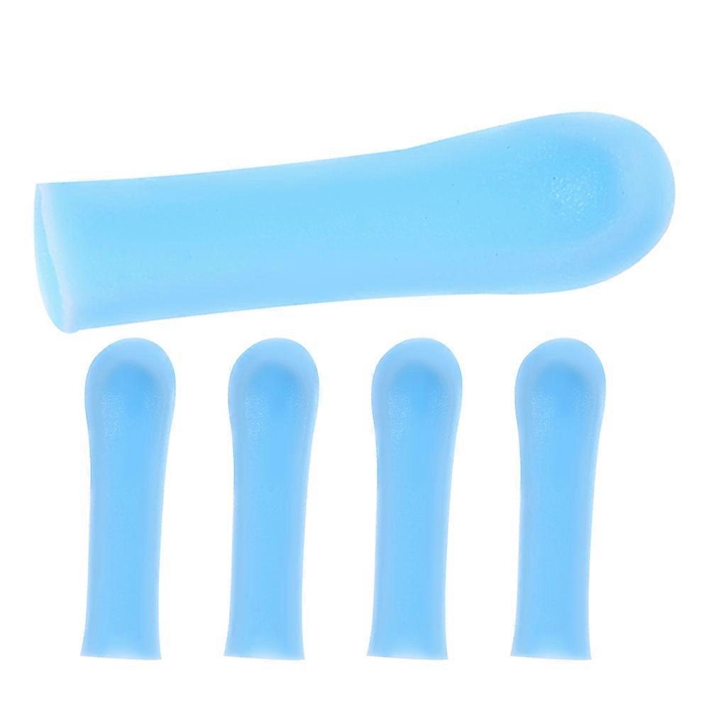 Soft Silicone Ear Spoon Tips for Ear Cleaning Replacement 5Pcs