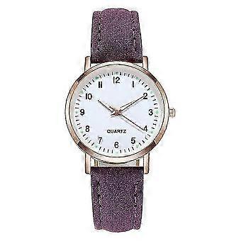 Ladies Watches Womens Small Quartz Analogue Wrist Watch Casual Leather