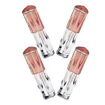4Pcs Lip Gloss Tubes Transparent Empty Lip Gloss Containers with Wand Lipstick Tubes