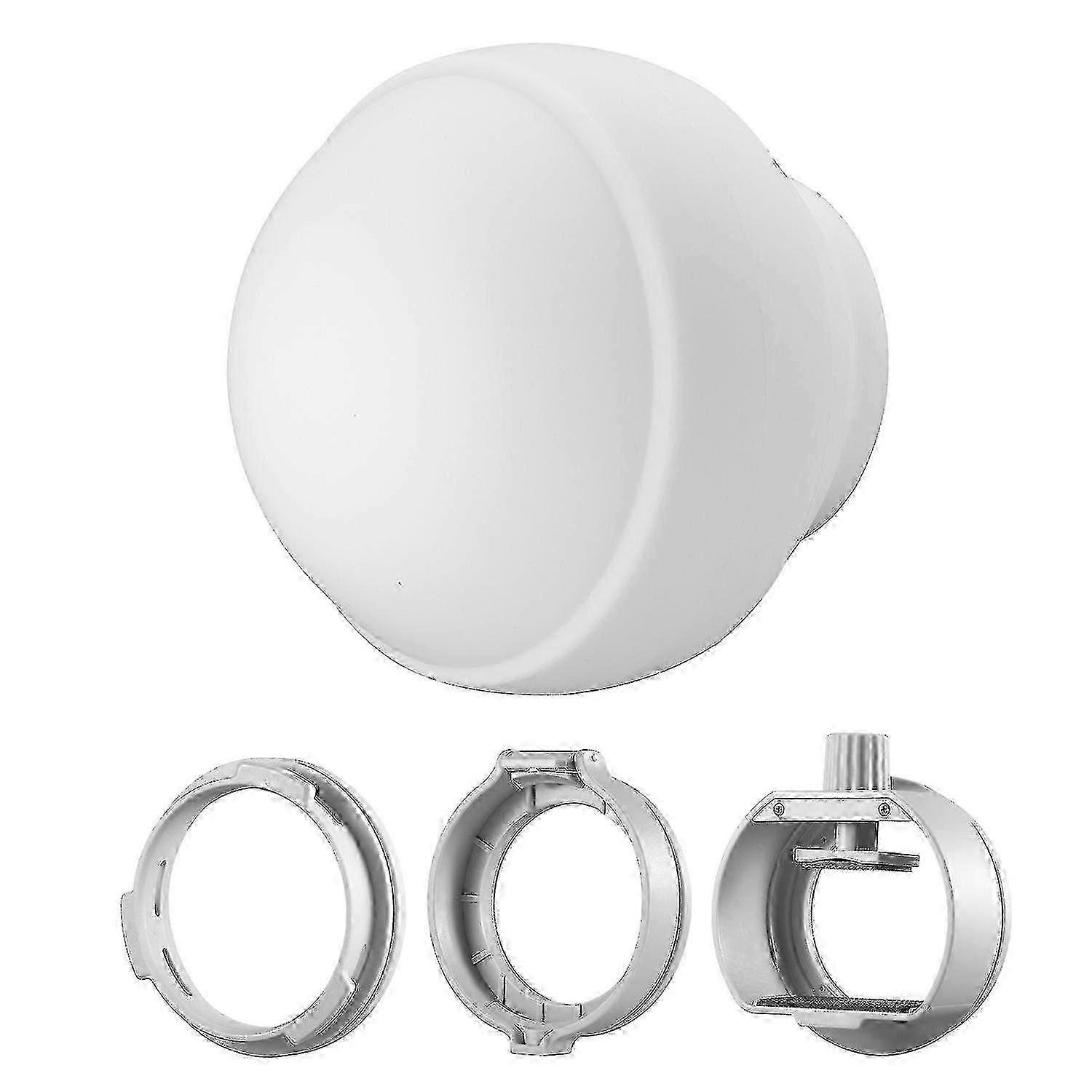 Diffuser Dome Kit with 3 Adapters for Flash Strobe Studio Lighting & Portrait Photo