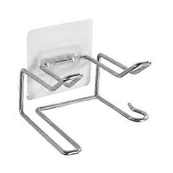 2026 Hair Dryer Stand WallMounted Storage Rack Suction Mount Bathroom Decor