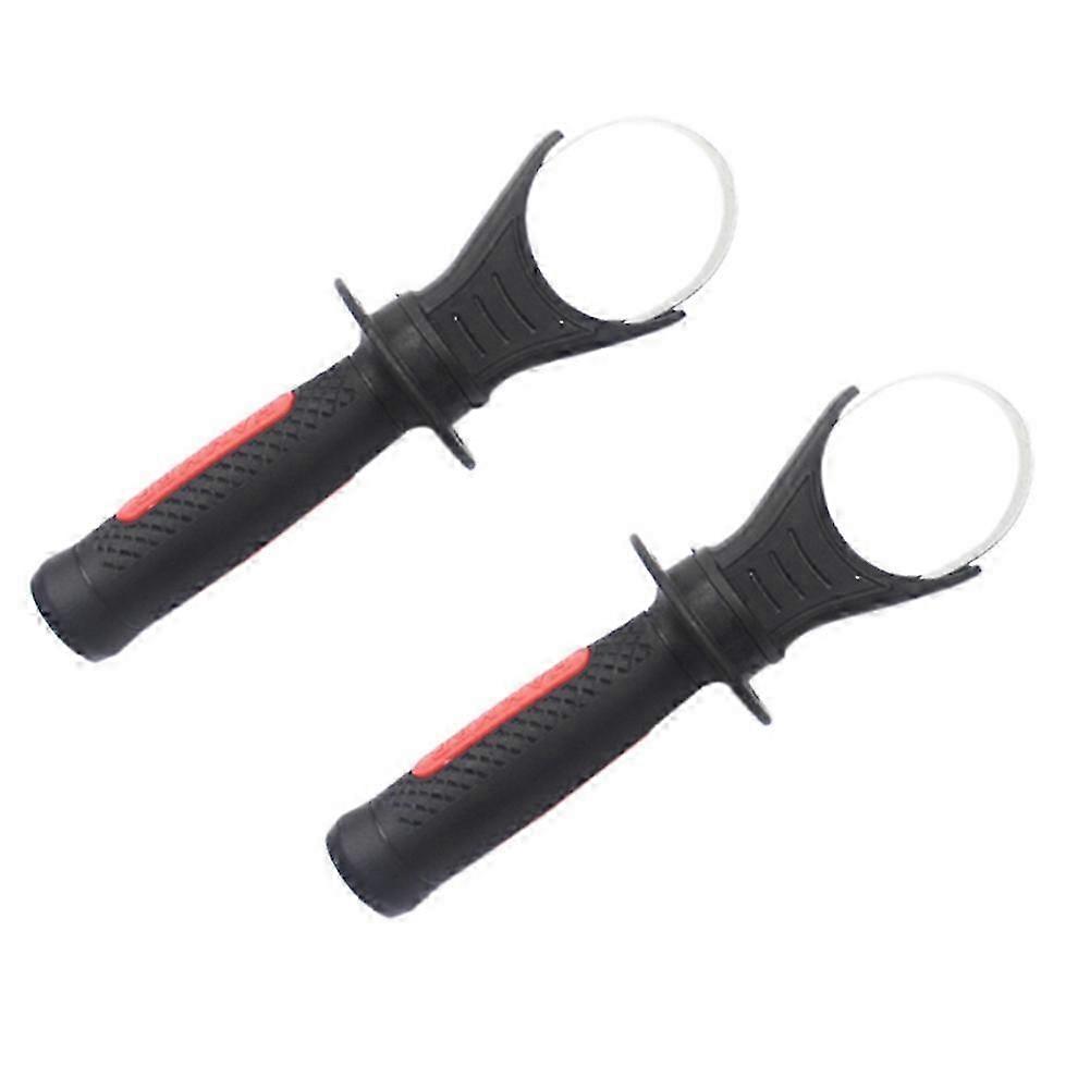 2X Hammer Drill Handle Plastic Side Front Auxiliary Handle compatible with 26 Tools Drill Replacement Plastic Side Handle