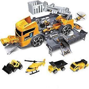 Kids Toy - Car Transporter Truck for Kids - Yellow - Ages 3+