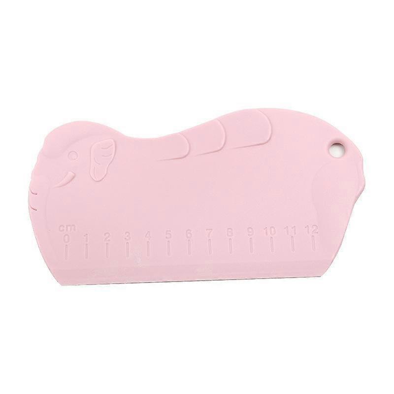 A Graduated Plastic Dough Scraper, A Convenient And Practical Kitchen Plastic Tool
