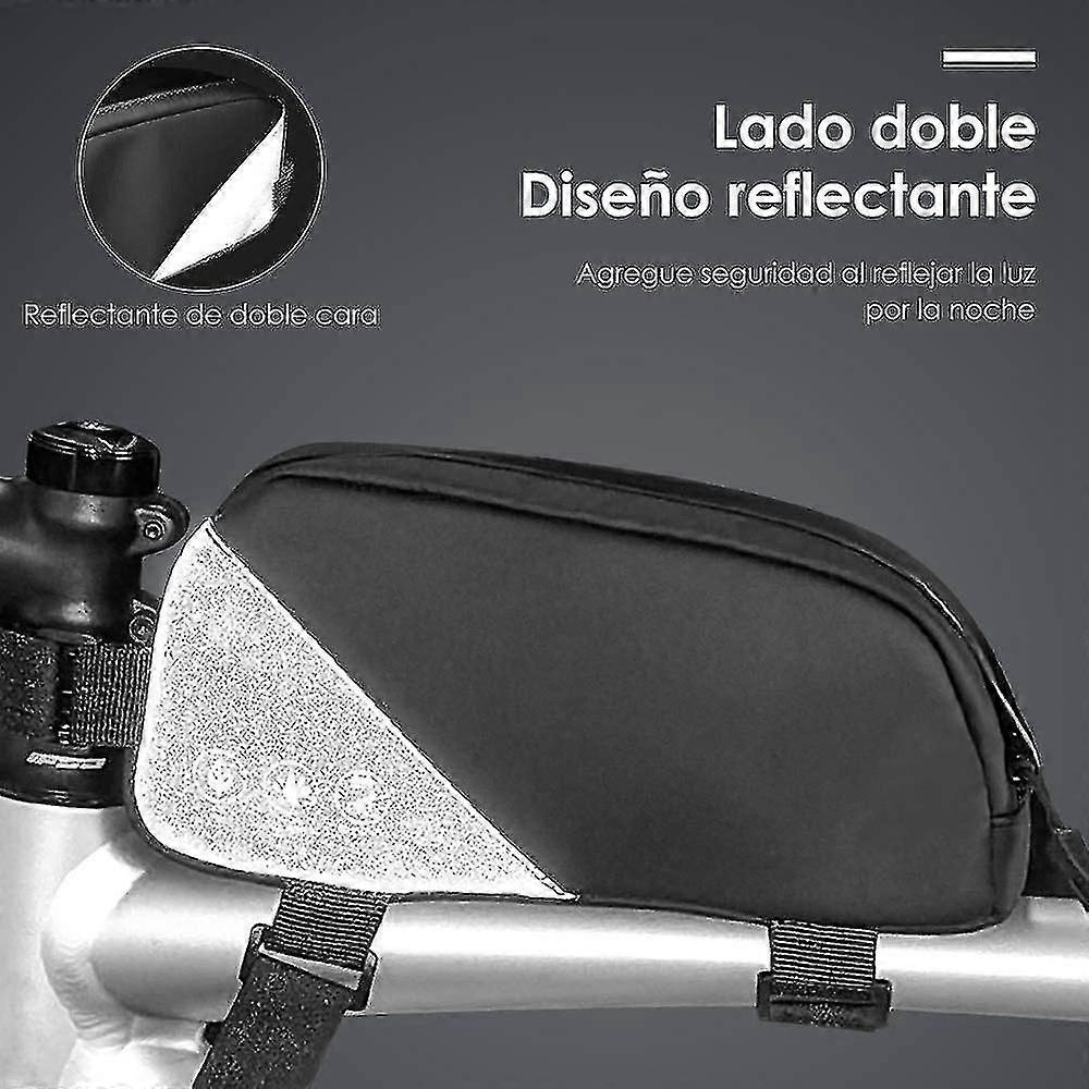 Bicycle Triangular Bag Durable Waterproof Bicycle Front Bag Bike