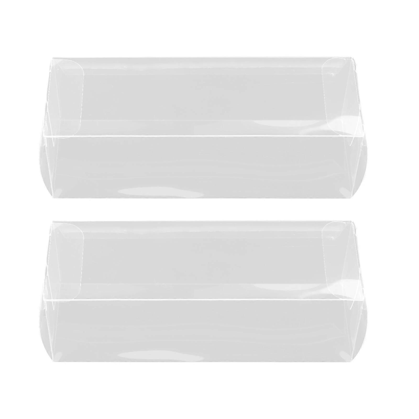 Clear Plastic Golf Ball Storage Holders 2Pcs Transparent Container