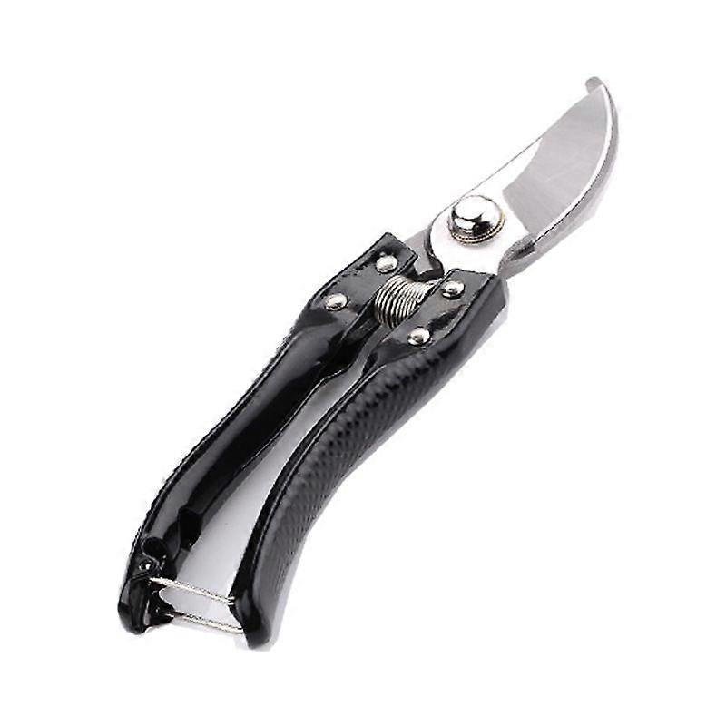 Black - Garden pruning shears - 8 inches