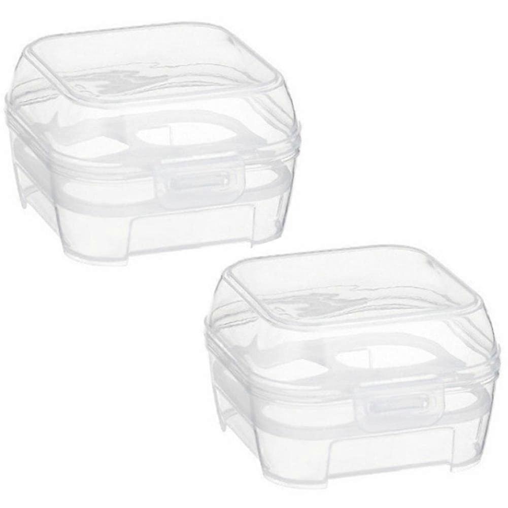 Makeup Sponge Holder 2pcs Quick Drying Case for Travel and Organized Storage