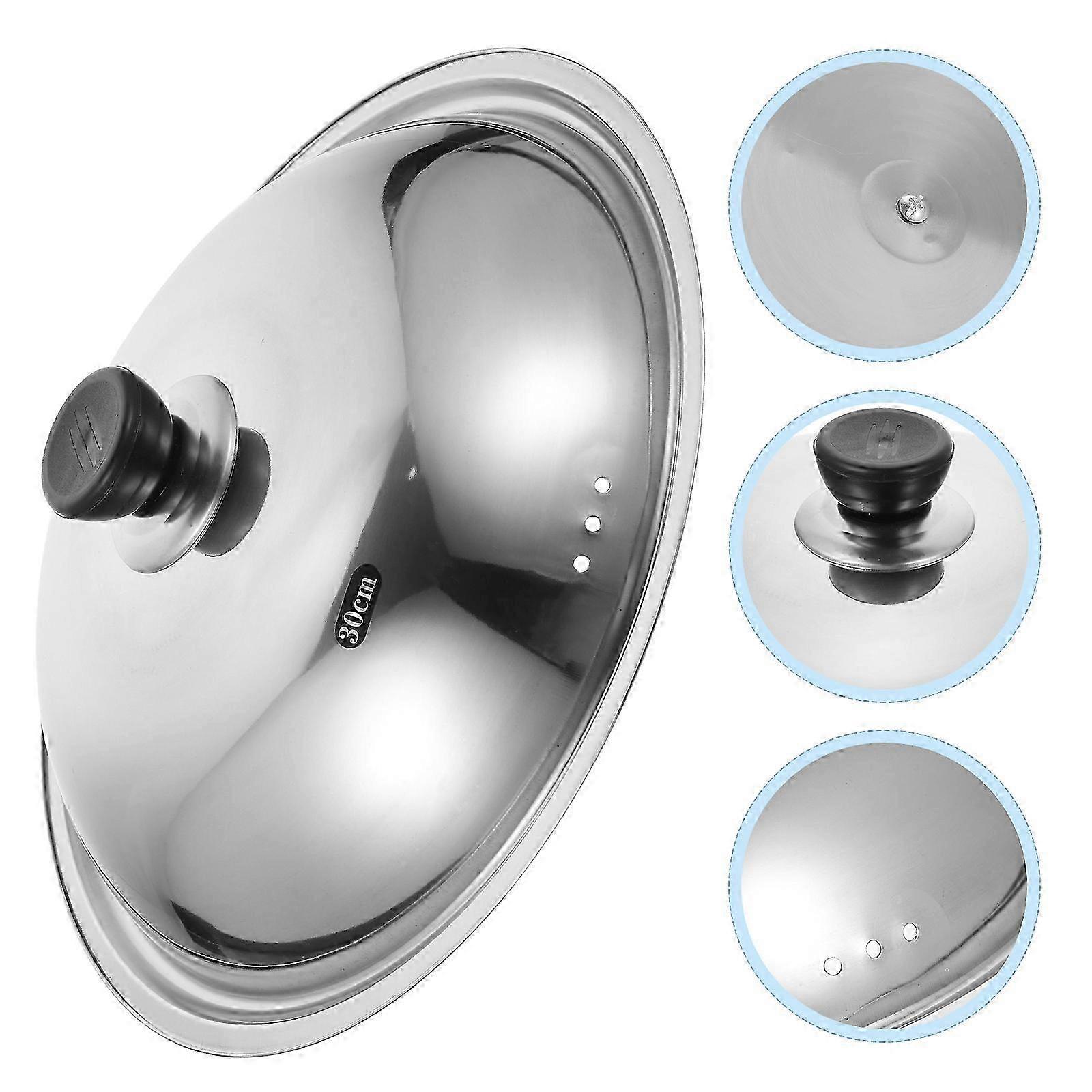 Multi-function Pan Cover Round Pot Cover Household Pot Lid Kitchen Accessory