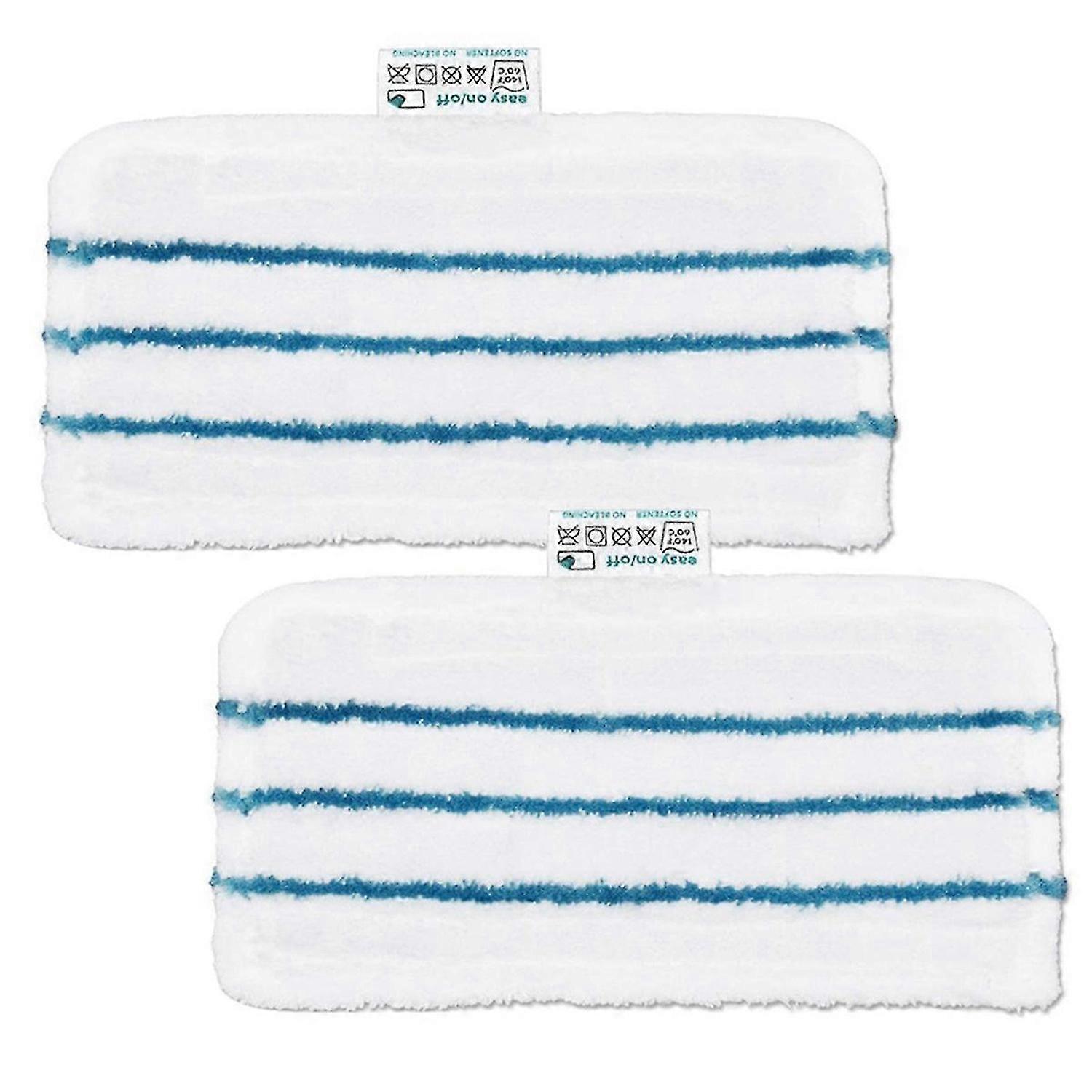 2PCS Mop Pads Washable Replacement Cleaning Mopping Cloth
