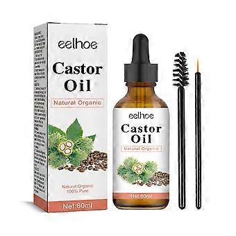 Huile de ricin pour le soin des cheveux hydratante, nourrissante, réparatrice, huile de soin pour cheveux secs, crépus et forts coffret 60 ml