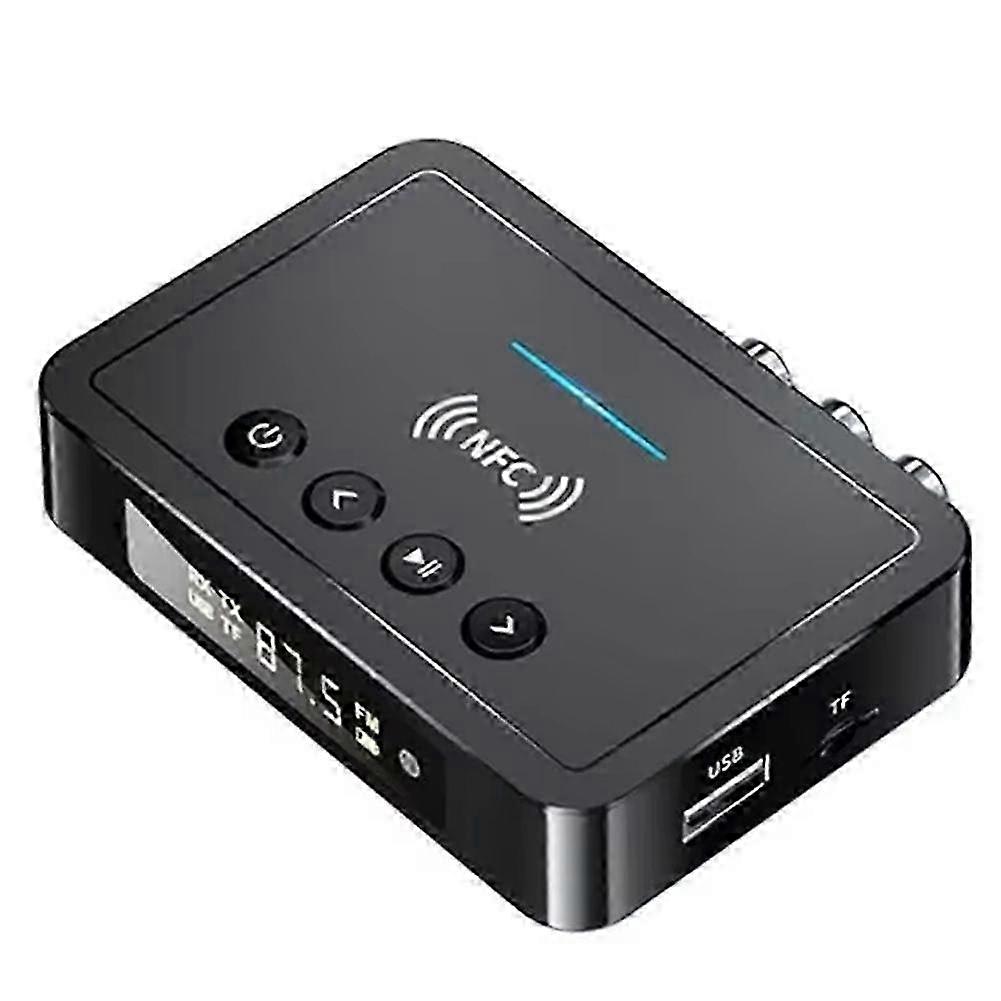 NFC Bluetooth Receiver 5.0 Bluetooth Transmitter FM Three-in-One Bluetooth Adapter Computer Universal