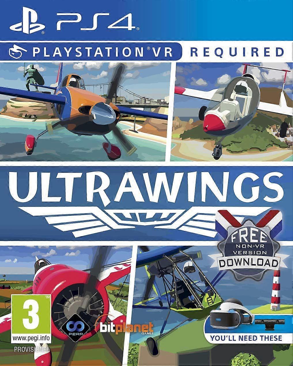Ultrawings PSVR PS4 Game (For Playstation VR)