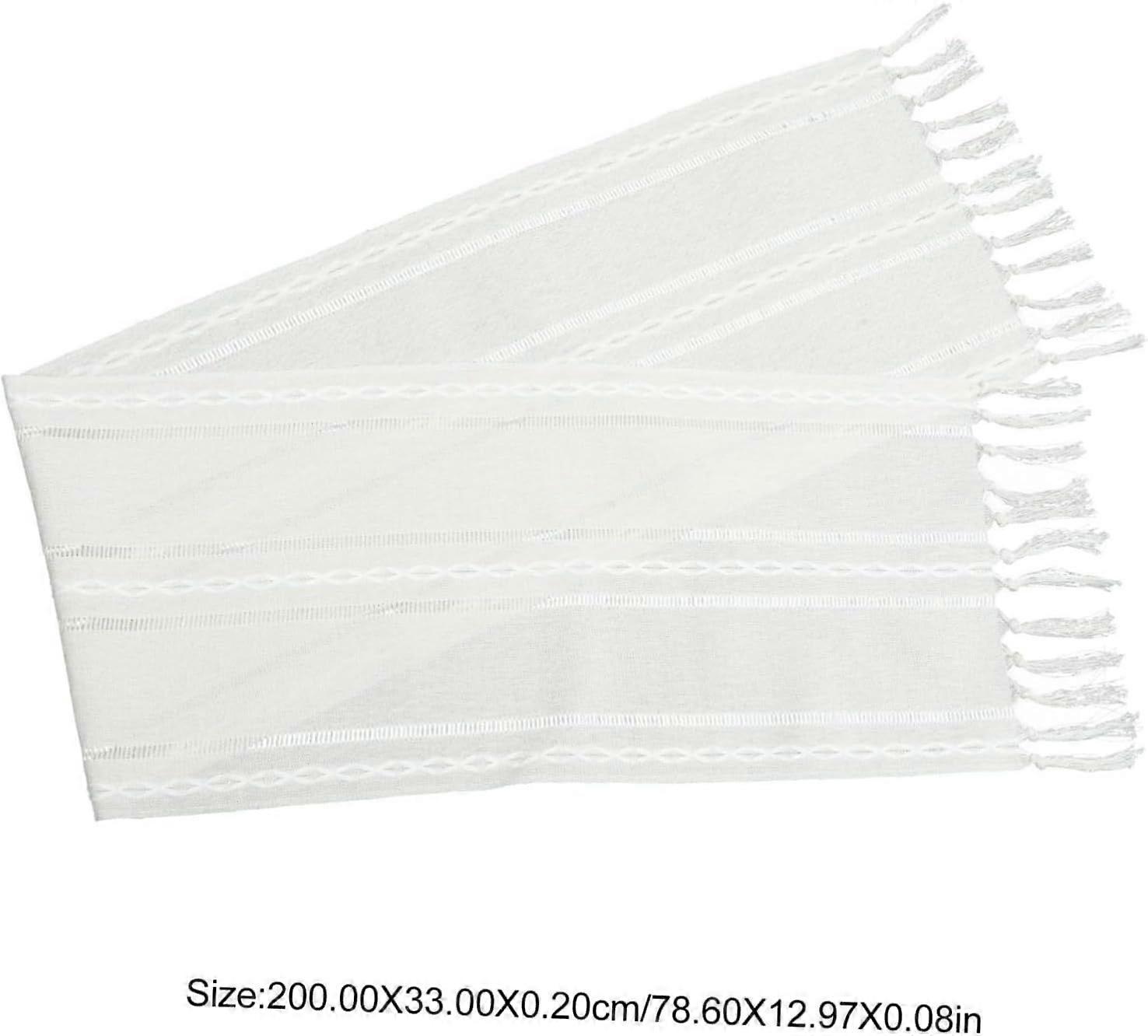 Simple Table Cloth Multi-use Table Runner Home Decor Rustic Style Easy to Store