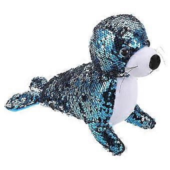 Ocean Animal Plush Sea Lion Toy for Kids Reversible Sequin Soft Plush