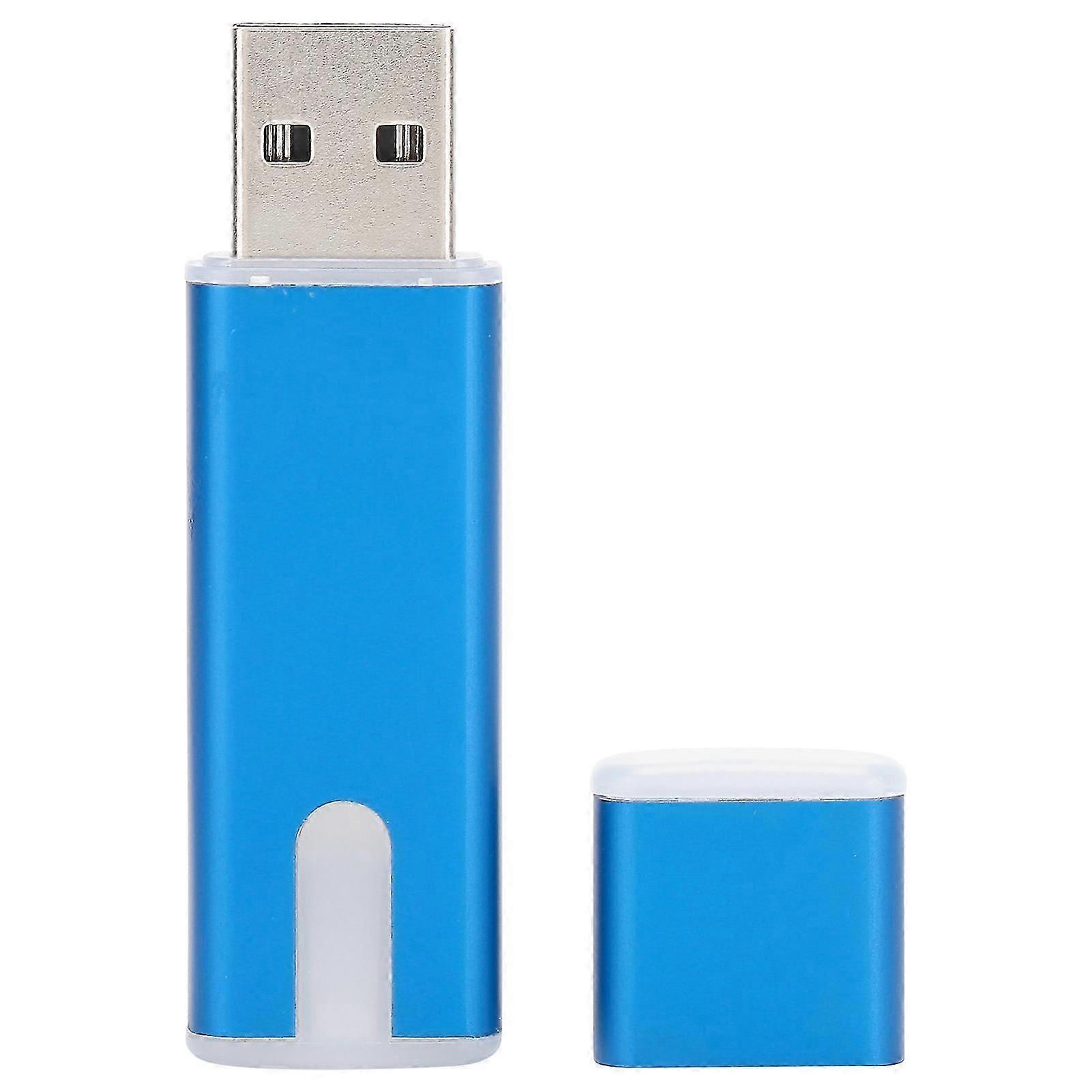 U Flash Drive Portable Storage Mini U Disk USB2.0 Memory Stick Computer Accessories Blue