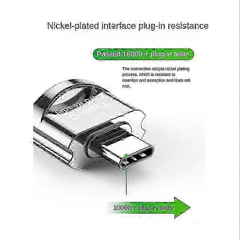 TF Card Reader TF Card TO Type-C Card Reader OTG Adapter B