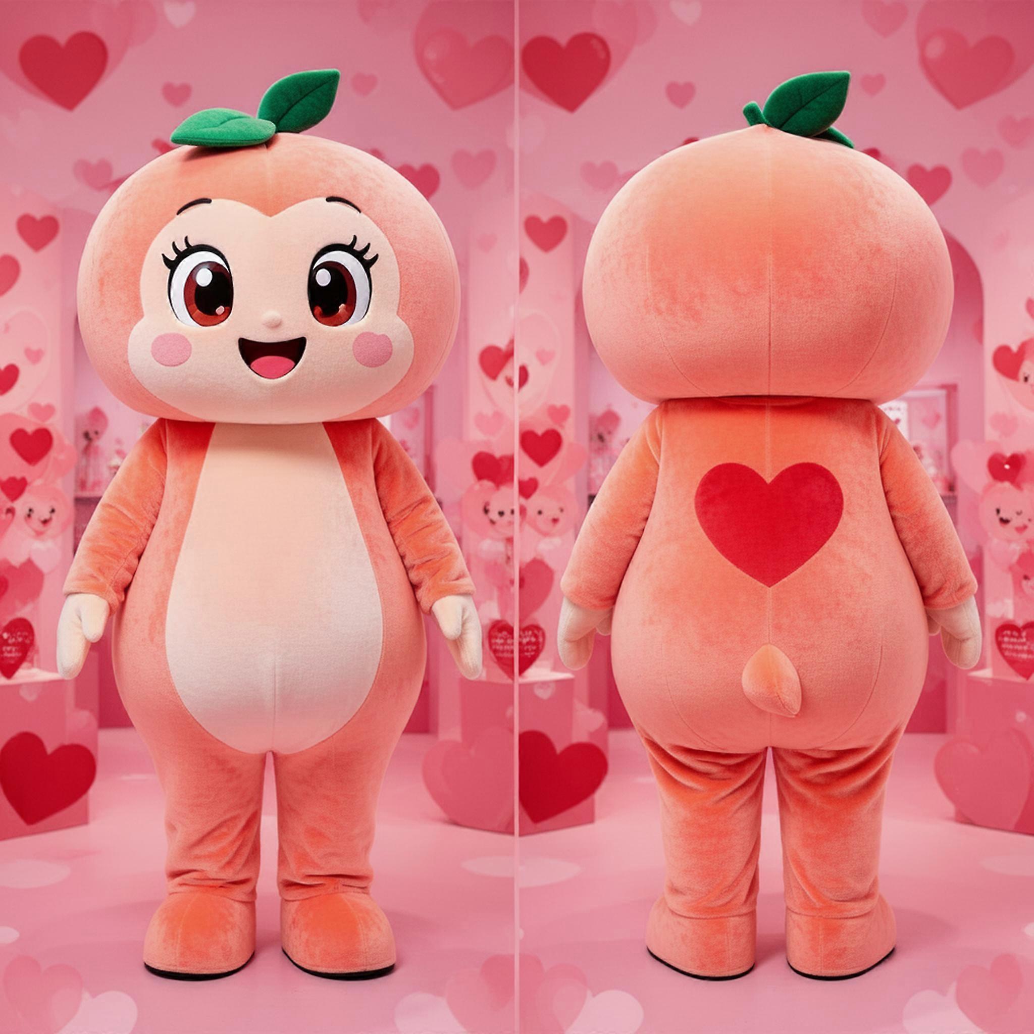 MASTICOT Peach Velvety Alliance Mascot