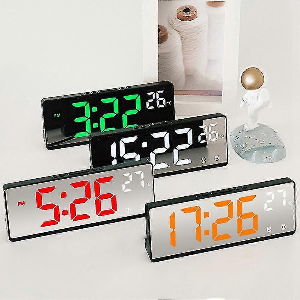 Multifunctional Electronic Clock Simple Multifunctional Big Screen Clock Alarm Clock Bedside Clock