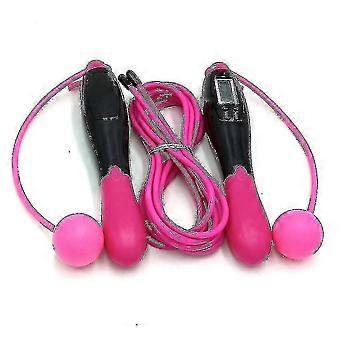 Wireless Skipping Rope Smart Electronic Counting Skipping Rope Cordless And Rope Indoor And Outdoor Dual-use Wire Skipping Rope Gift Set (black) 26-27