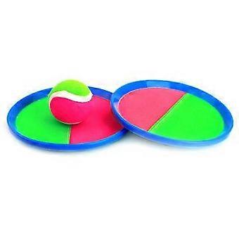 Toss and Catch Ball Game Outdoor Game voor kinderen Achtertuin Games Beach Game voor kinderen (geüpgraded) (2 peddels 2 ballen)