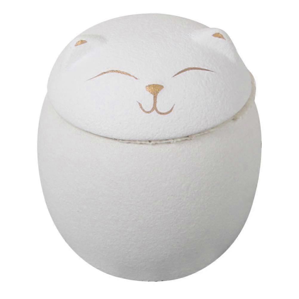 Ceramic Cat-Shaped Airtight Storage Jar
