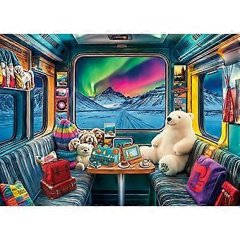 Puzzles for Adults Aurora Escape Jigsaw Puzzles for Adults Cozy RV Under the Northern Lights HAA352