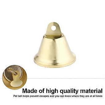 Golden Metal Little Bells Decor for Holiday Decoration 20Pcs