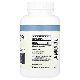 Left Coast Performance, Bovine Thyroid with Beef Liver, 60 Capsules