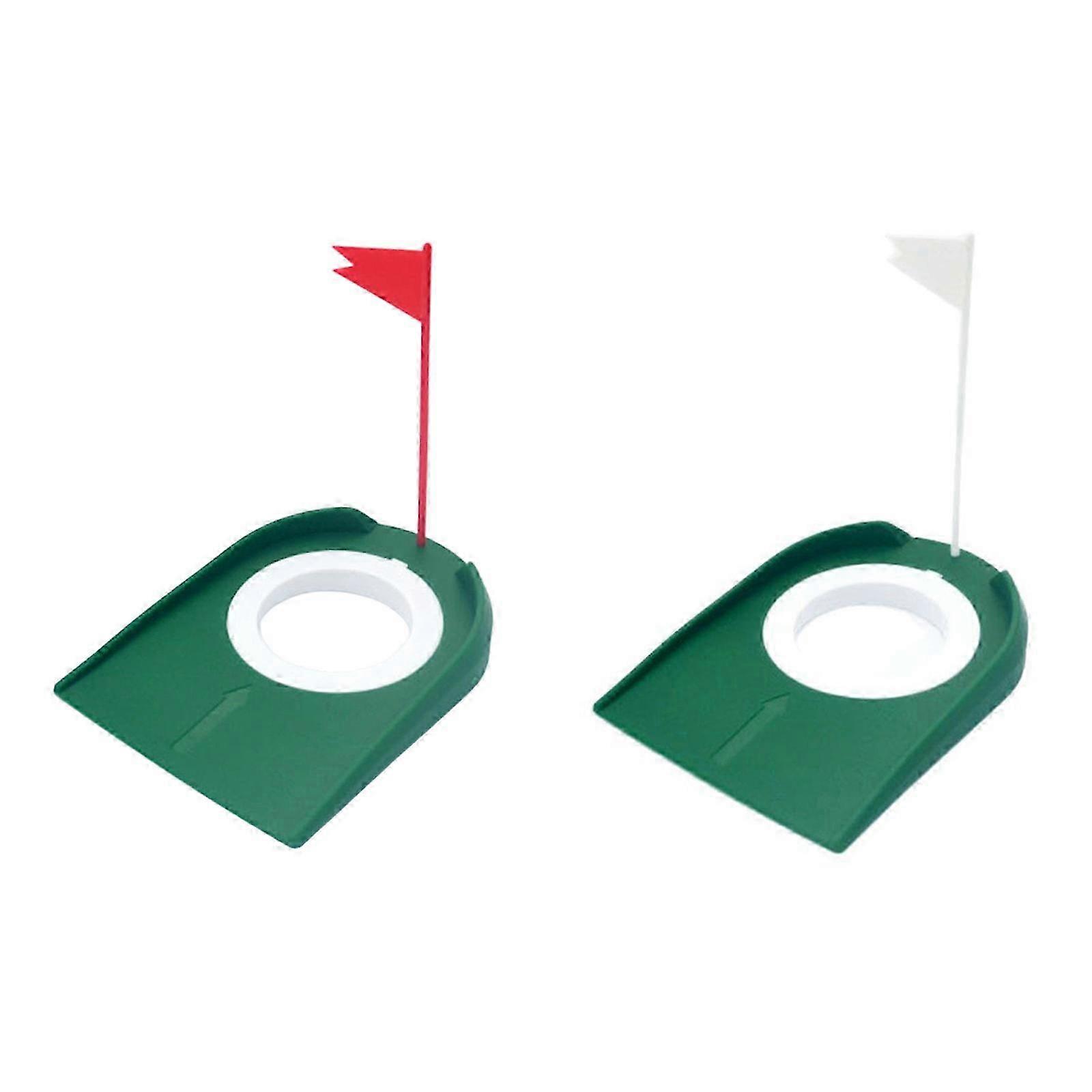 Indoor Outdoor Golf Putting Cups Flags
