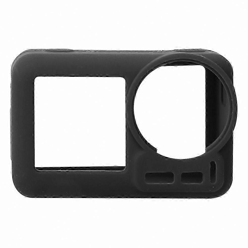 Protective Silicone Shell with Lens Case Compatible with Osmo Action Camera, Black