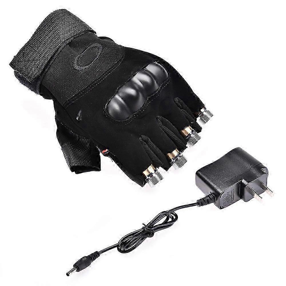 RGB 4-Head Laser Gloves Stage Effect