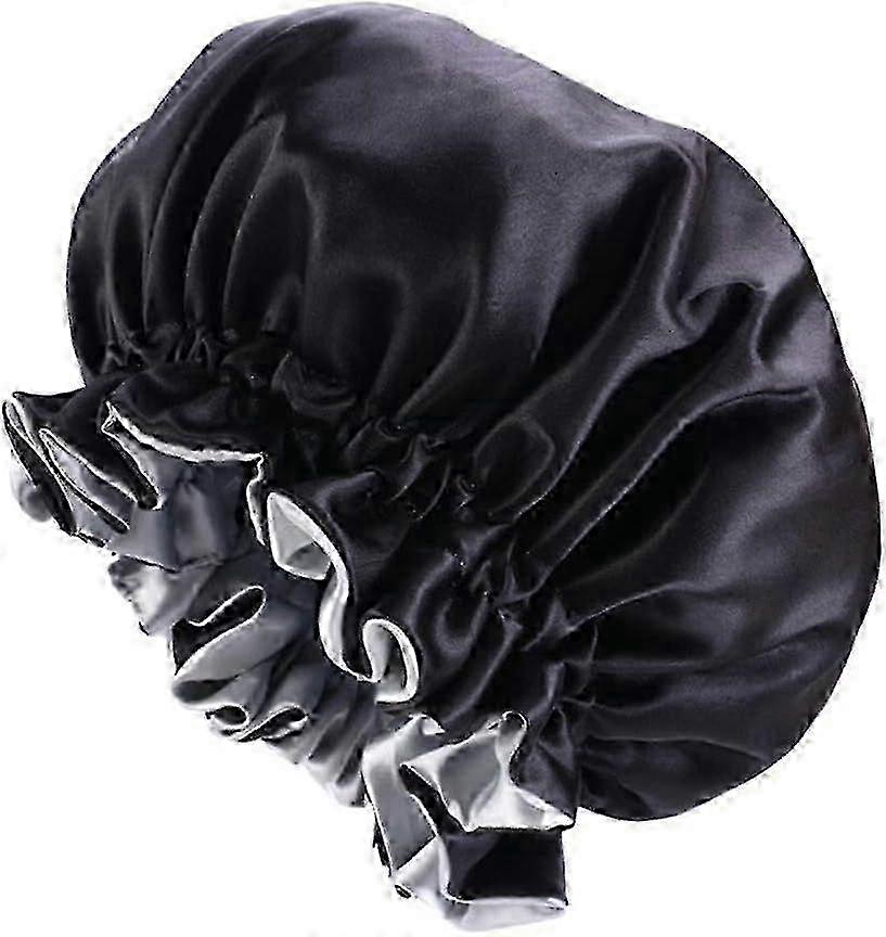 Silky Double-Layer Satin Bonnet