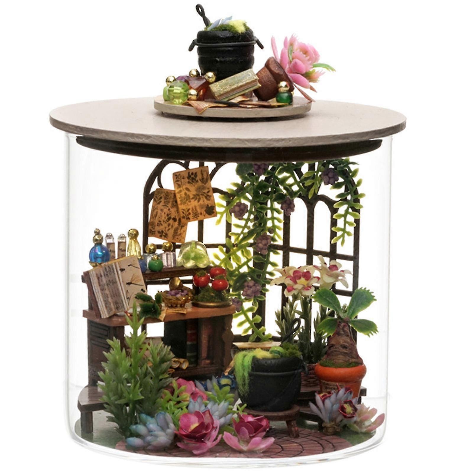 Wooden Mini Doll House DIY Kit