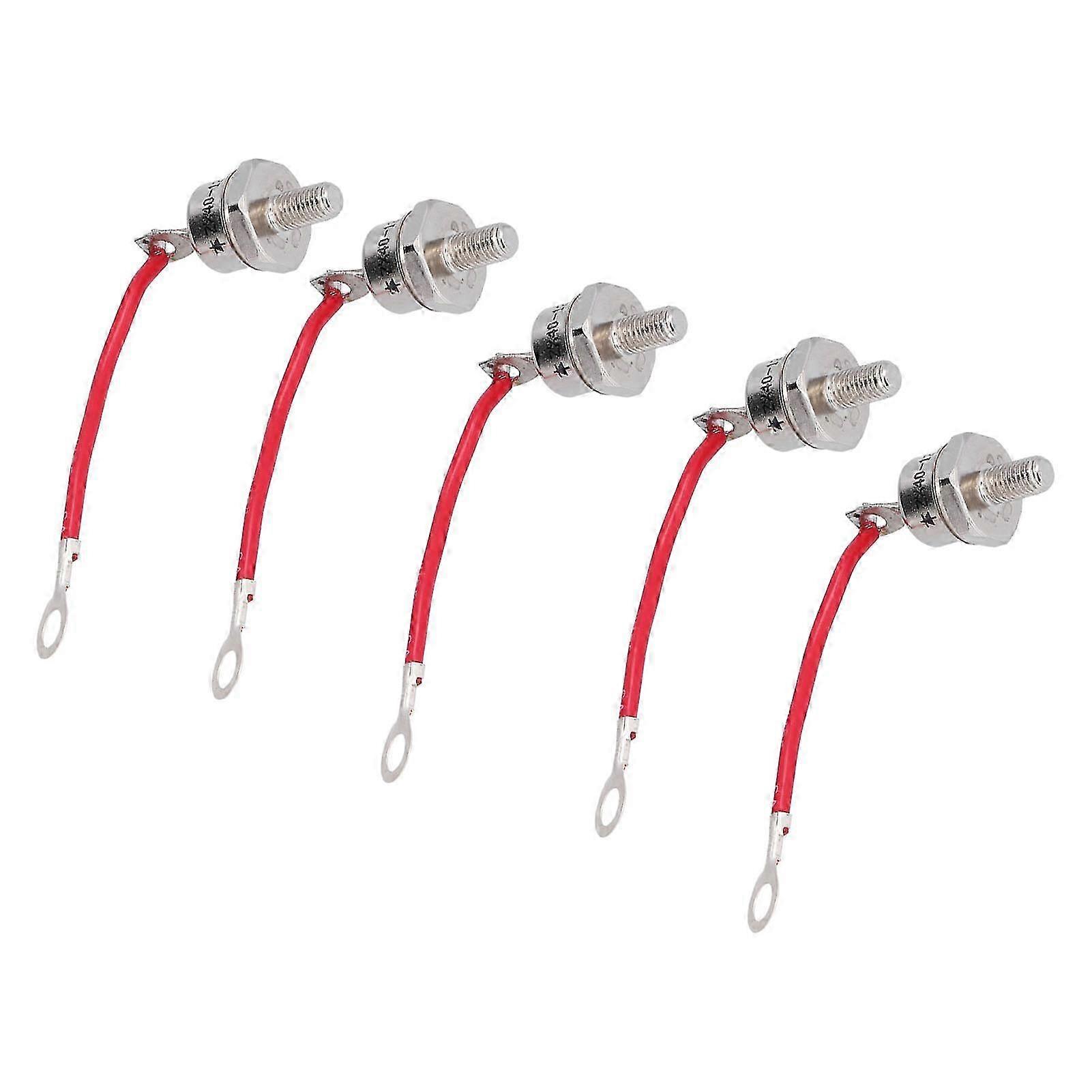 Qukaim Rectifier Diode Kit 100Pcs SMD LED Diodes, High Strength Tiny Low Voltage Electronic Components compatible with DIY PCB Projects, Gold