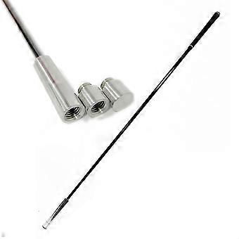 Bastão de treinamento de velocidade de swing de golfe, 3 em 1, com peso ajustável, ideal para treinamento de velocidade.
