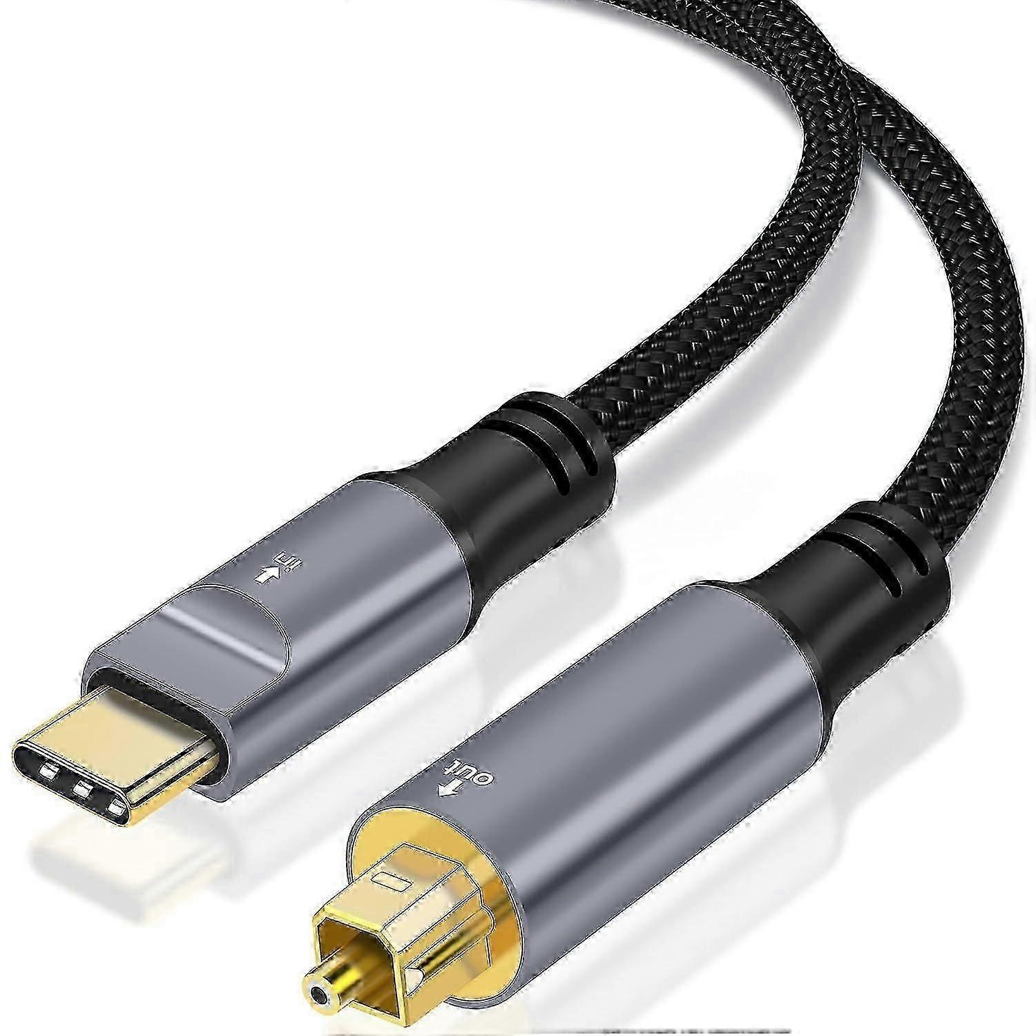 USB C to Optical Audio Cable 4FT