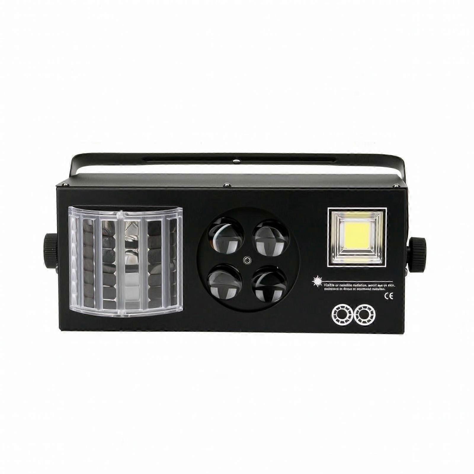 LED Multi-Effect Light with Handle | Compact rectangular Housing, disco lamp