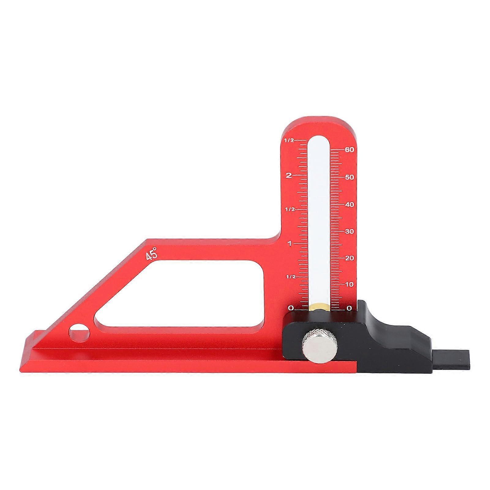 Miter Gauge with Dual Scale Dial Indicator
