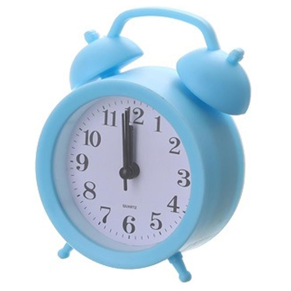 Twin Bell Alarm Clock-Blue