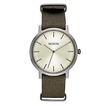 Nixon el Nylon Porter plata superávit (A1059-2232) Fruugo ES