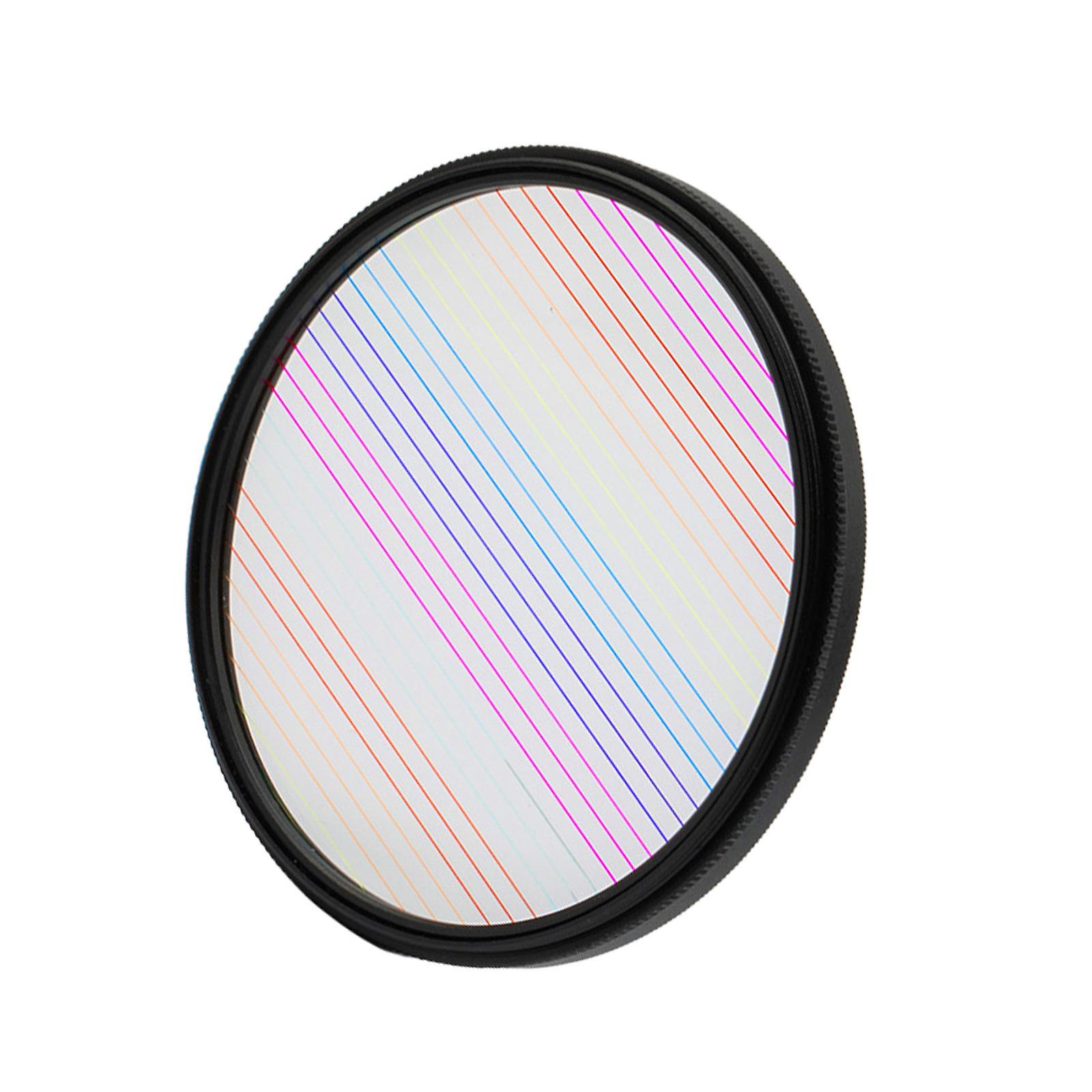 Streak Filter Special Effects Filter Camera Accessories 82mm Rainbow Streak