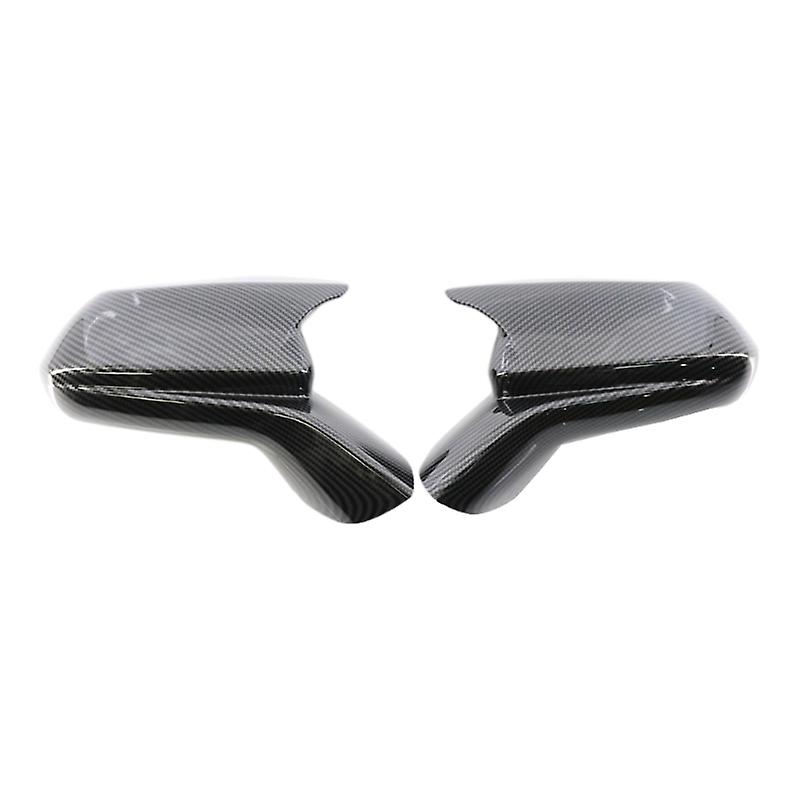 Rearview Housing Side Wing Mirror Cover For  Driver Passenger Side 2pcs